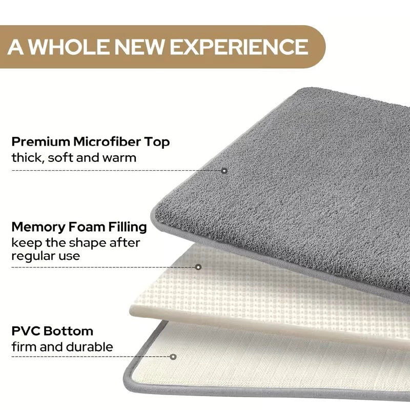 AbsorboMat: The Super Absorbent Luxurious Floor & Bath Mat